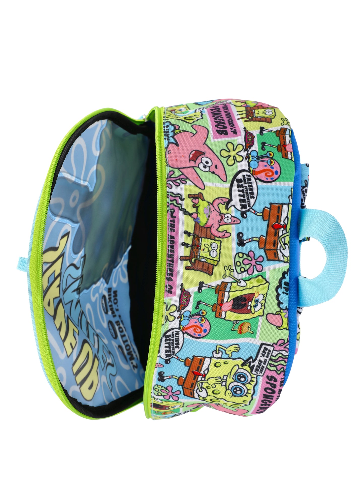 SpongeBob SquarePants Boys or Girls 17" 5-Piece Backpack Set, Green