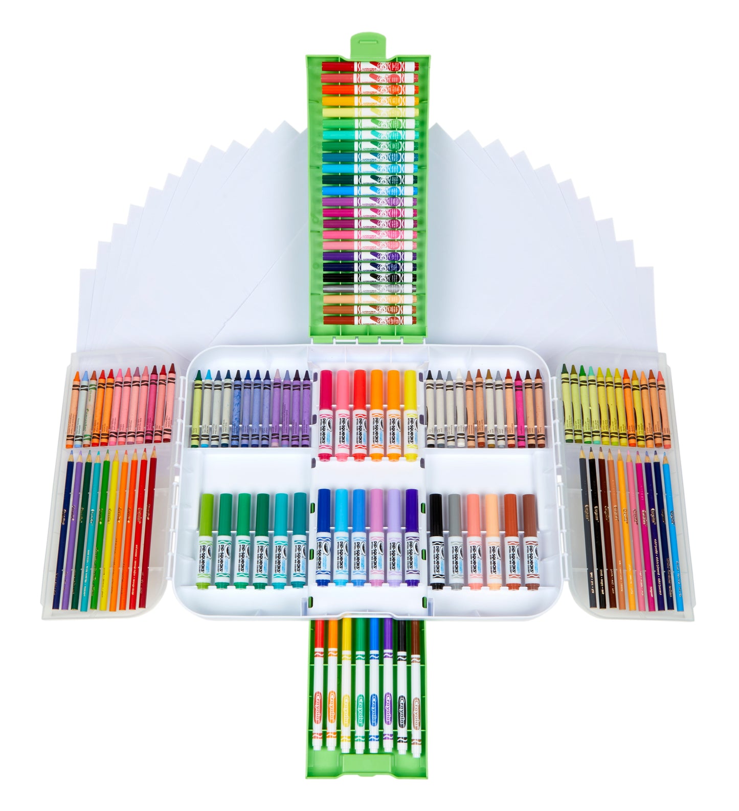 Crayola Ultra SmART Case, Markers & Crayons Set, Arts & Crafts, Classroom Must Haves, Gift for Teachers & Kids