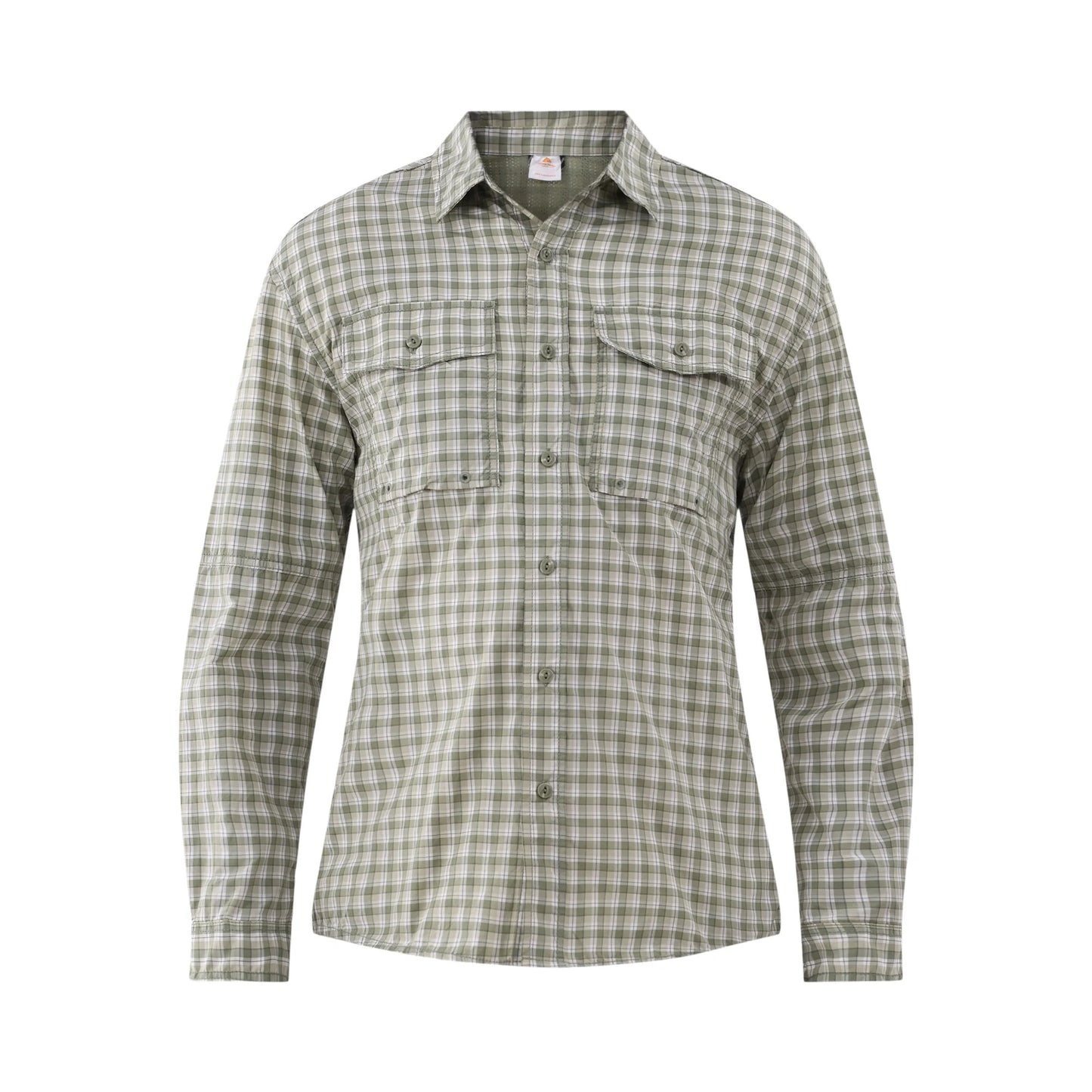 Ozark Trail Men's Upstream Shirt with Long Sleeves, UPF 50+, Sizes M & L