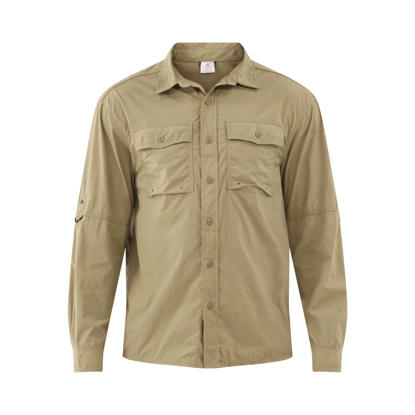 Ozark Trail Men's Upstream Shirt with Long Sleeves, UPF 50+, Sizes M & L