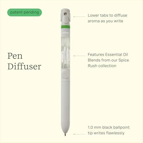 Lifelines Herbal Garden Pen Diffuser with Essential Oil