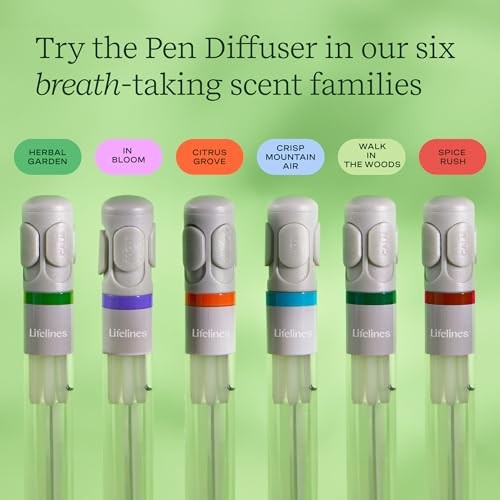 Lifelines Herbal Garden Pen Diffuser with Essential Oil
