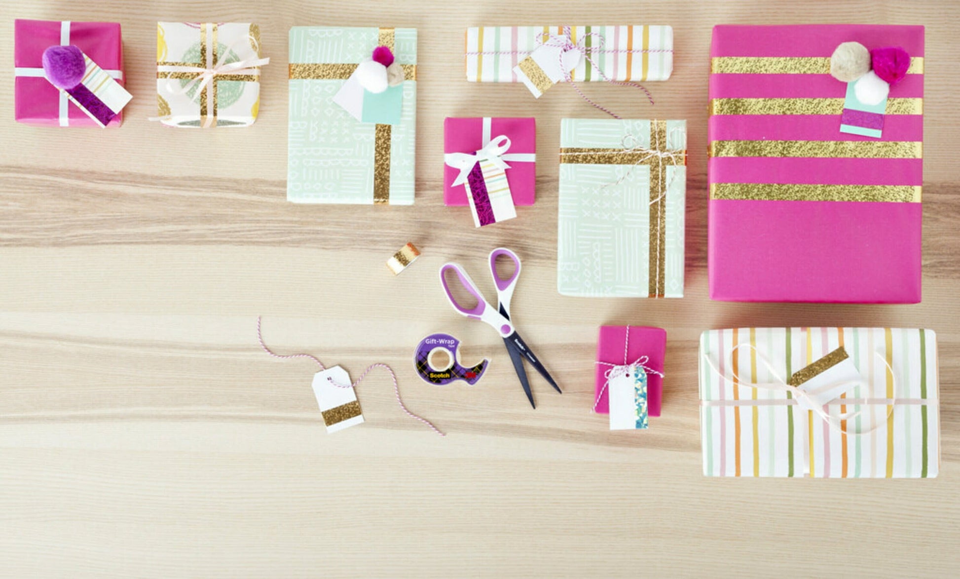 3M #15 Gift Wrap Tape #15, Satin Tape, 3/4 in x 18 yds.