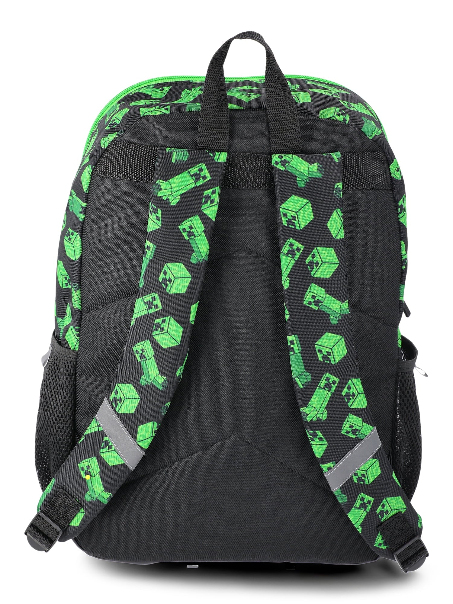 Minecraft Boys 17" 5-Piece Backpack Set with Headphones, Green
