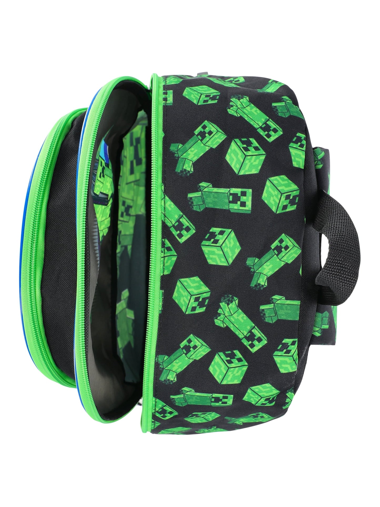 Minecraft Boys 17" 5-Piece Backpack Set with Headphones, Green