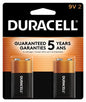 Duracell Coppertop 9V Alkaline Batteries 2/PK