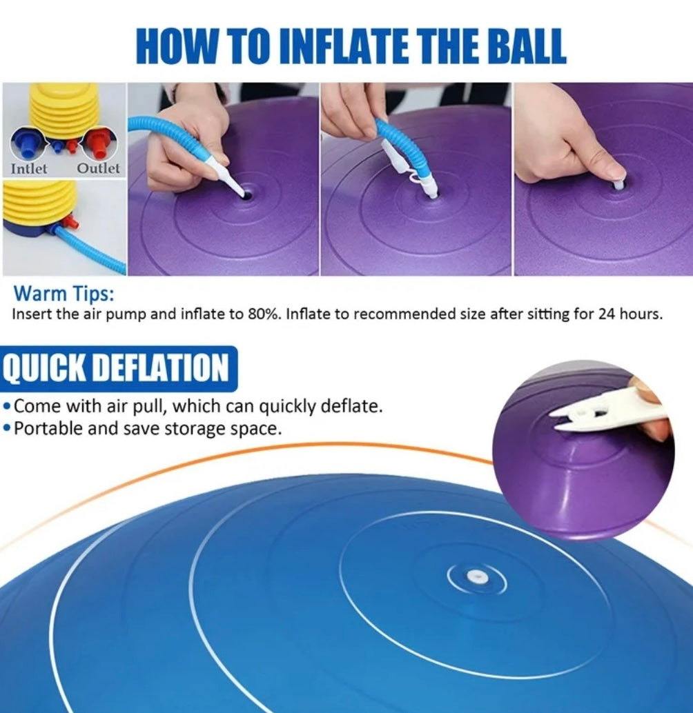 Exercise Ball with Pump