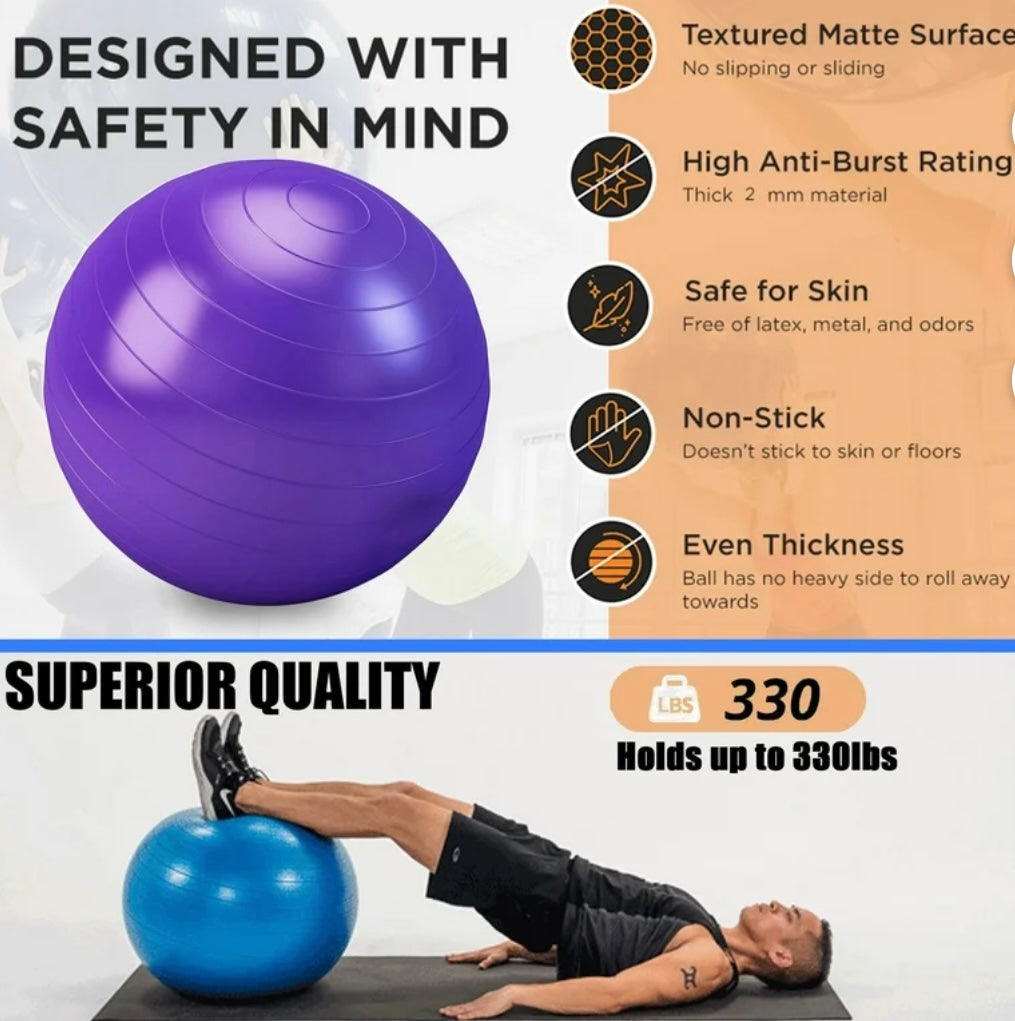 Exercise Ball with Pump