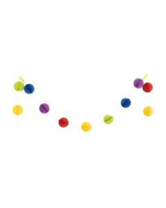 321 Party! 7 ft Bold Honeycomb Ball Garland