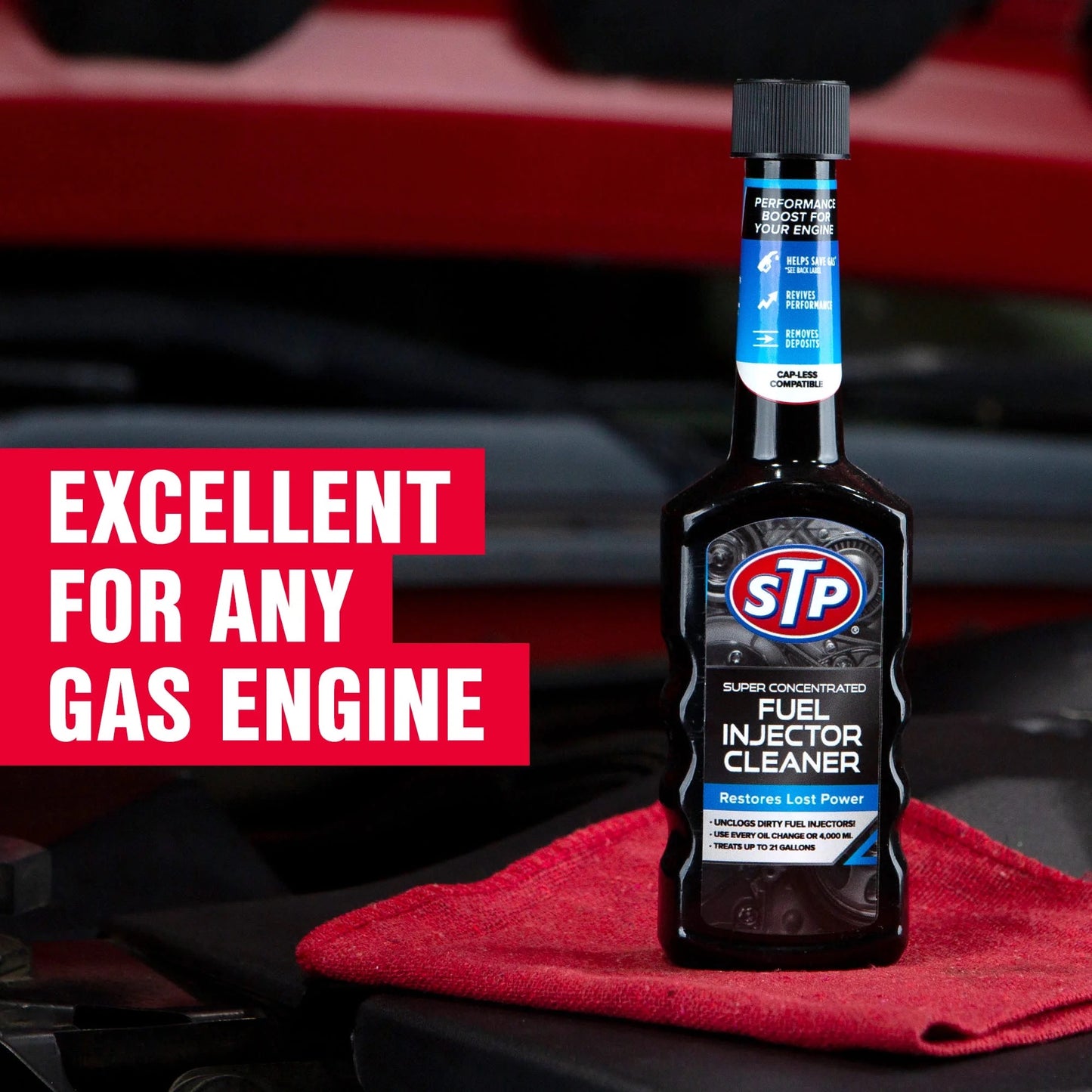 STP Super Concentrated Fuel Injector Cleaner - 5.25 Fluid Ounces