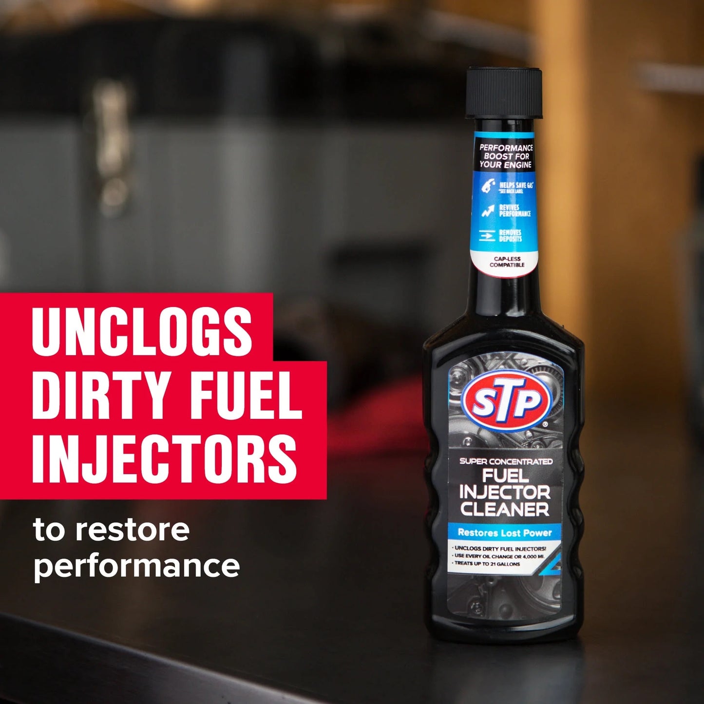 STP Super Concentrated Fuel Injector Cleaner - 5.25 Fluid Ounces