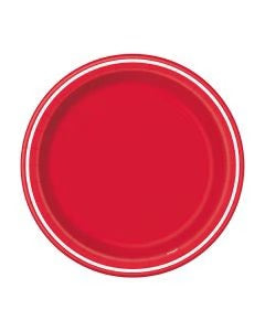 321 Party! 9"Party Plates, Paper, Round 40 ct, Select Color