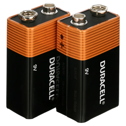 Duracell Coppertop 9V Alkaline Batteries 2/PK 4.7 stars out of 2390 reviews