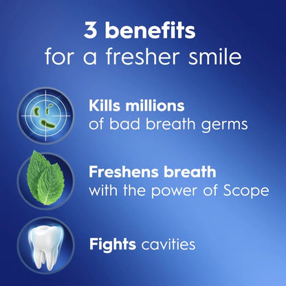 Crest Whitening Plus Scope Toothpaste , Minty Fresh, .85 oz