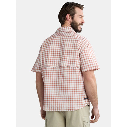 Ozark Trail Men's and Big Men's Upstream Shirt with Short Sleeves, Sizes S-3XL