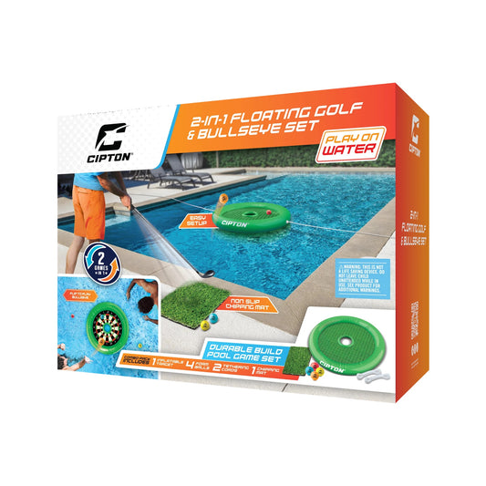 Cipton 2-in-1 Golf and Dart Pool Set