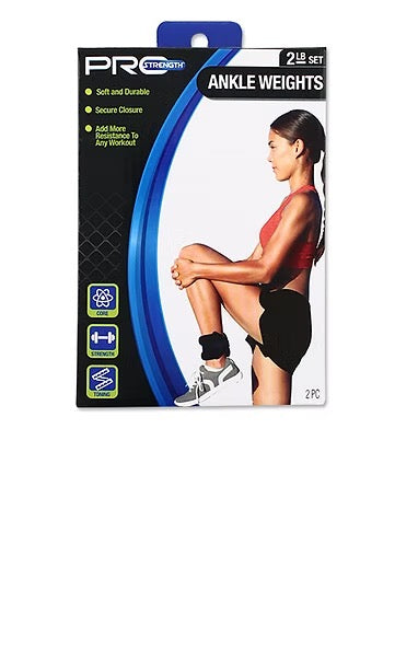 Pro Strength Ankle Weights 2 LBS