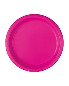 321 Party! 9" Party Plates, 16 ct Paper, Round, Select color