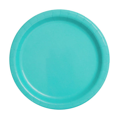 321 Party! 9" Party Plates, 16 ct Paper, Round, Select color