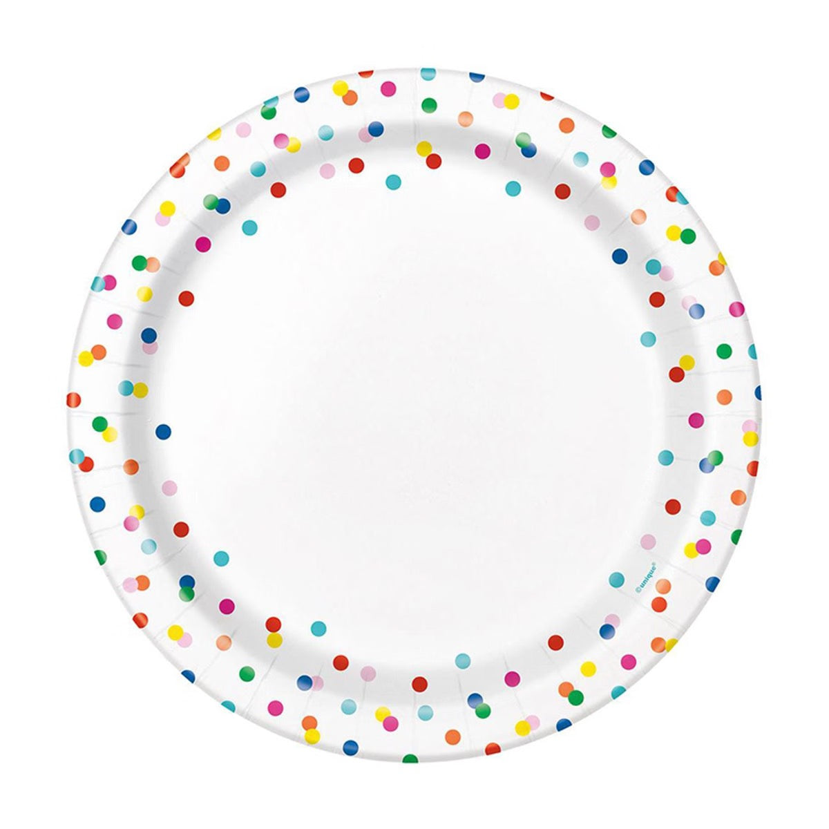 321 Party! 9" Party Plates, Paper, Round, 8 ct, Select Design