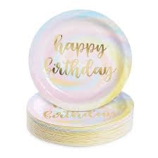 321 Party! 9" Party Plates, Paper, Round, 8 ct, Select Design
