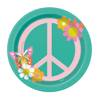 321 Party! 7" Party Plates, Paper, Round, 8 ct Select Design / Color