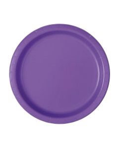 321 Party! 9" Party Plates, 16 ct Paper, Round, Select color