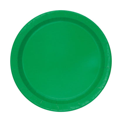 321 Party! 9" Party Plates, 16 ct Paper, Round, Select color