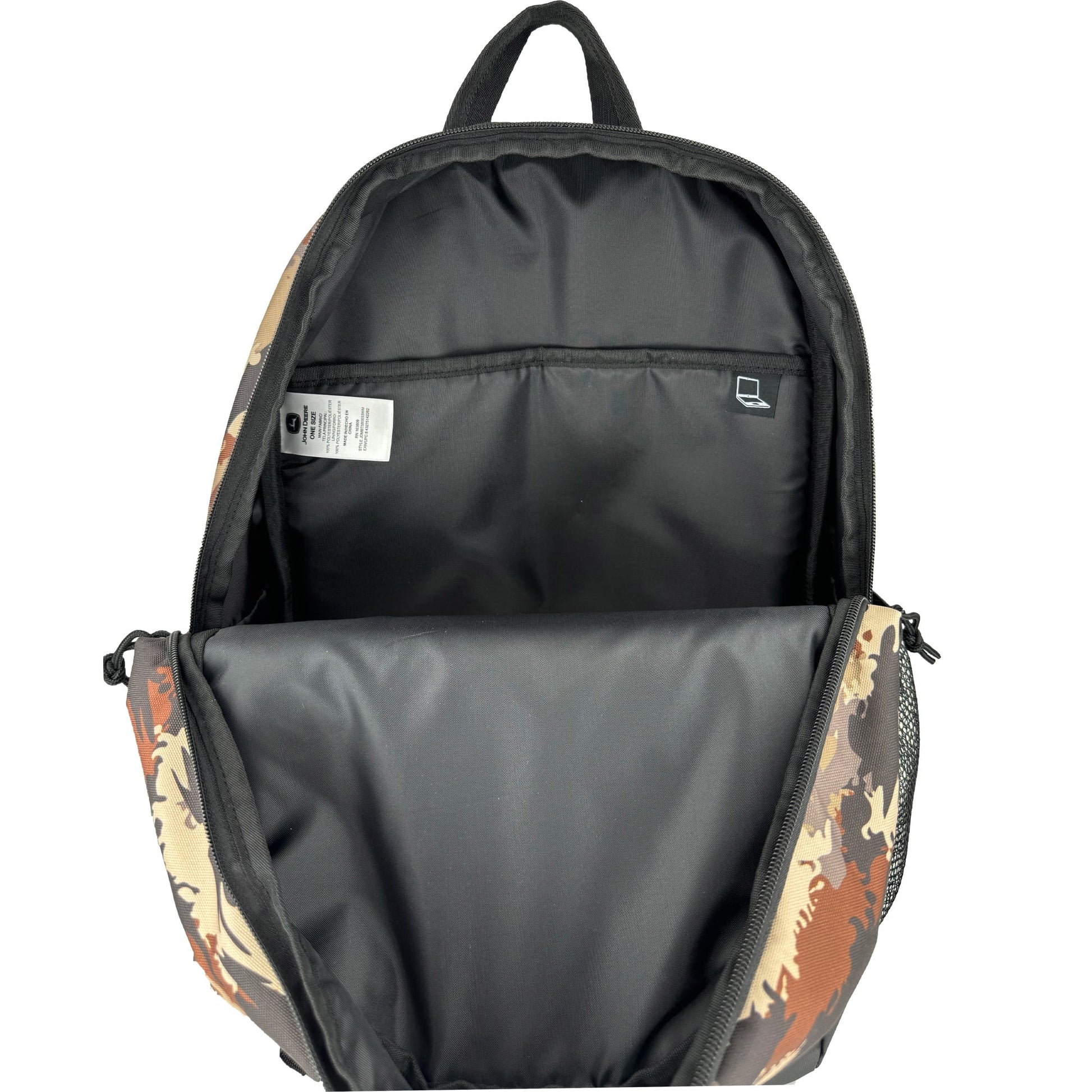 John Deere Men's Adult Jordy 18" Laptop Backpack, Urban Camo