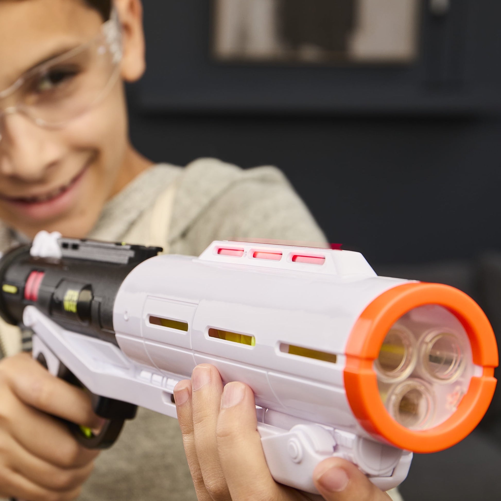 NERF GlowStrike Star Wars Stormtrooper Triple Strike Blaster, Star Wars Toys